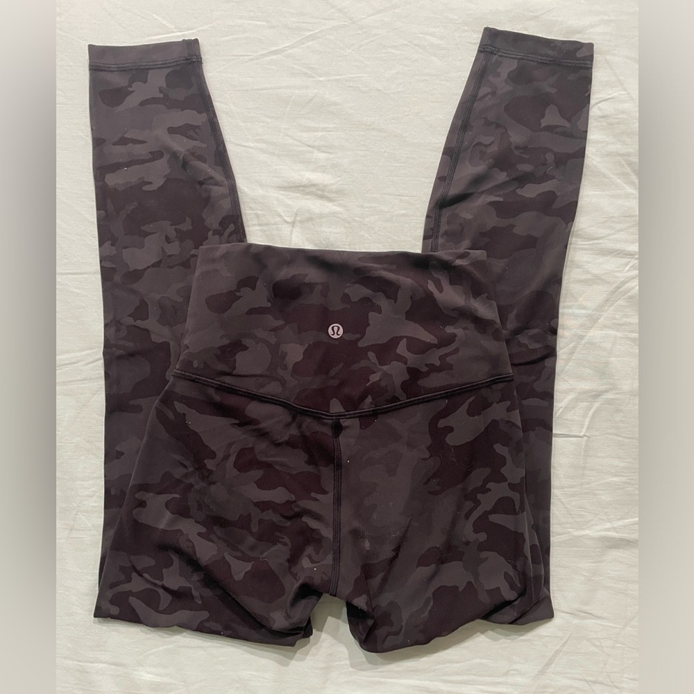 SOLD ON DEPOP lululemon camo align leggings